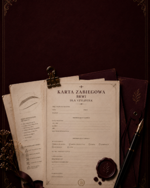 Dokumentacja zabiegowa – stylizacja brwi
